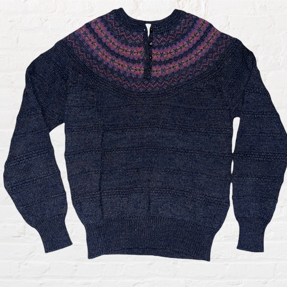 Vintage Northern Isles Fair Isles Sweater